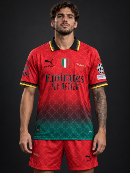 AC Milan Diavoli Rojo y Verde