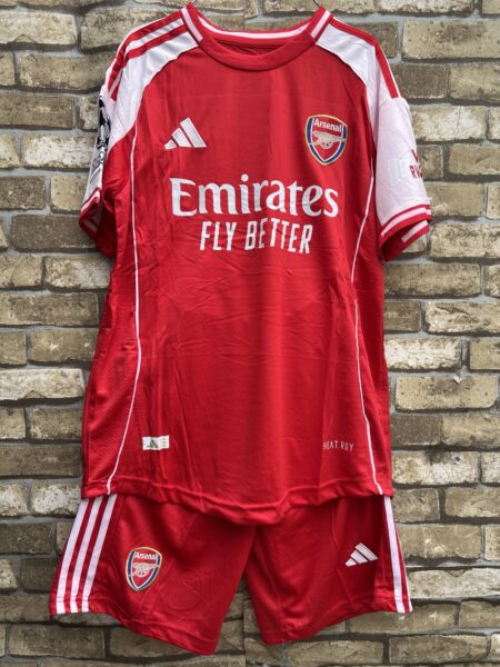 Uniforme Arsenal Rojo y Blanco