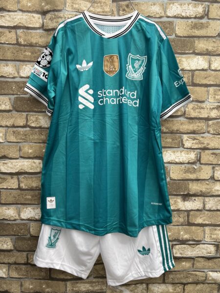 Uniforme Liverpool Verde Turquesa